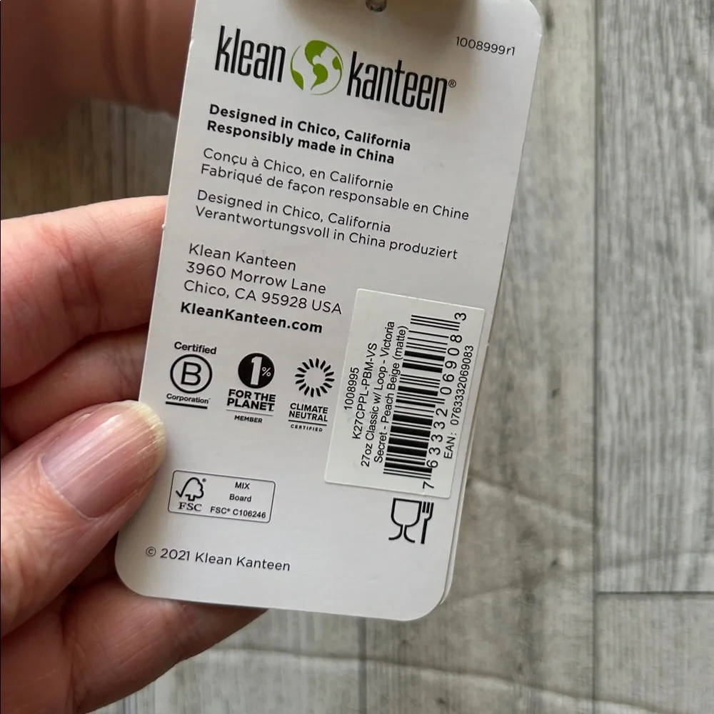 *closet clean out* PINK x Klean Kanteen Water Bottle 27oz